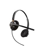 Poly HP Poly EncorePro 520 Binaurales Headset + Quick Disconnect, Kabelgebunden, Anrufe/Musik, 20 - 10000 Hz, 74 g, Kopfhörer, Schwarz