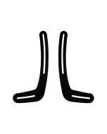 B-TECH Ventry Universal BTV914 - Befestigungskit (2 Klammern)