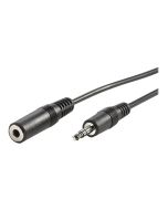 VALUE Secomp VALUE - Audiokabel - mini-phone stereo 3.5 mm männlich zu mini-phone stereo 3.5 mm weiblich