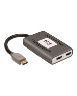 Eaton Tripp Lite series HDMI Splitter 2-Port 4K @60Hz HDMI 4:4:4 HDR USB Powered TAA Multi-Resolution Support, USB Powered