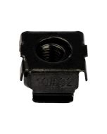 StarTech.com CABCAGENUTS1032 Kafigmuttern (10-32, fur Server-Rack, 50 Stuck, schwarz)