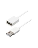 StarTech.com 3m USB 2.0 Verlängerungskabel A auf A - Stecker/Buchse - Weiß - USB A (St)