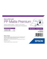 Epson Premium - Polypropylen (PP) - matt - permanenter Acrylklebstoff - 102 x 152 mm 3330 Etikett(en) (18 Rolle(n)
