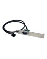 StarTech.com 60cm Internes USB 10 Pin Header auf Serielles RS232/ DB9 Slotblech