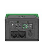APC Schneider OffGrid 330 - Tragbares kraftwerk - LCD, Lithium-Ionen, 2 CEE 7/3 Schuko-Steckdosen, Sinuswelle, 3 USB-A, 1 USB-C, kabelloses Laden