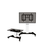 Neomounts PLASMA-M2500T - Wagen - motorisiert - für Flachbildschirm / AV-Ausrüstung - Silber, RAL 9006, White Aluminum - Bildschirmgröße: 106.7-254 cm (42"-100")