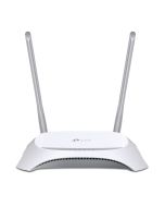 TP-LINK 3G/4G-WLAN-Router, Wi-Fi 4 (802.11n), Einzelband (2,4GHz), Ethernet/LAN, Schwarz, Weiß, Tabletop-Router