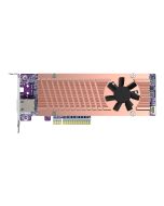QNAP QM2-2P410G1T - Speicher-Controller mit 10GBASE-T Port - M.2 - PCIe 4.0 x4 (NVMe)