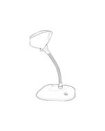 Zebra Gooseneck Intellistand - Barcode-Scanner-Ständer