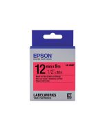 Epson LabelWorks LK-4RBP - Schwarz auf rot - Rolle (1,2 cm x 9 m)