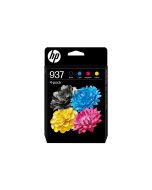HP 937 - 4er-Pack - Schwarz, Cyan, Magenta, Gelb
