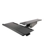 StarTech.com Tastaturablage - Höhenverstellbare Tastatur und Mausablage, 25 x 66 cm - Ergonomische Schreibtisch/Computer Tastaturablage mit Mauspad & Handgelenkauflage - Kipp/Drehfunktion (KBTRAYADJ2)