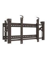 StarTech.com Video Wandhalterung für 45 - 70 Zoll VESA Displays - Diebstahlsicherung - Stahl - Klammer für Videoleinwand - Aluminium, Stahl - Schwarz - Bildschirmgröße: 114.3-177.8 cm (45"-70")