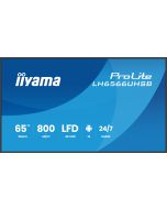 Iiyama LH6566UHSB-B1AG, Digital Signage Flachbildschirm, 165,1 cm (65"), LCD, 3840 x 2160 Pixel, WLAN, 24/7