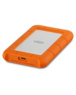 Seagate LaCie Rugged USB-C, 4000 GB, 2.5 Zoll, 3.2 Gen 1 (3.1 Gen 1), 5400 RPM, Orange, Silber