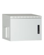 DIGITUS Professional - Gehäuse - geeignet für Wandmontage - Hellgrau, RAL 7035 - 16U - 48.3 cm (19")