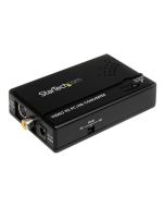 StarTech.com Composite und S-Video auf VGA Video Konverter mit Scaler - VGA zu RCA (YPbPr)