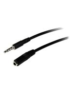 StarTech.com 1m 3,5mm 4-Pol. TRRS-Headset-Verlängerungskabel