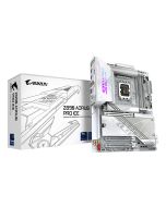 Gigabyte Z890 AORUS PRO ICE Mainboard - Unterstützt Intel Core Ultra (Serie 2) CPUs, 16+1+2 Phasen VRM, bis zu 9500MHz DDR5 (OC), 1xPCIe 5.0 + 4xPCIe 4.0, Wi-Fi 7, 5GbE LAN, Thunderbolt 4, Intel, LGA 1851 (Socket V1), Intel Core Ultra (Series 2), LGA 1851
