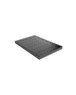 ROLINE Rack - Regal - 700 mm tief, Tragfähigkeit 50 kg - RAL 9005, Jet Black - 1U - 48.3 cm (19")