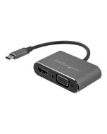 StarTech.com USB-C auf VGA und HDMI Adapter - Aluminium