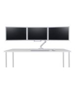Ergotron HX - Montagekomponente (Griff, 3 Drehzapfen, Bogen mit drei Scharnieren) - für 3 LCD-Anzeigen - weiß - Bildschirmgröße: bis zu 61 cm (bis zu 24 Zoll)