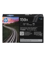 HP 159X - Hohe Ergiebigkeit - Schwarz - original - LaserJet - Box - Tonerpatrone (W1590X)
