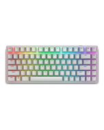Alienware Pro Wireless Gaming Keyboard - Tastatur - 75% - compact TKL - AlienFX Per-Key RGB / 16,8 Millionen Farben - kabellos - 2.4 GHz, Bluetooth 5.1, USB - QWERTY - USA - Tastenschalter: Alienware lineare mechanische Switches (Hotswap-fähig)