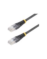 StarTech.com 15m Cat5e RJ45 UTP Patchkabel - Cat 5e Netzwerkkabel - Schwarz - Patch-Kabel - RJ-45 (M)