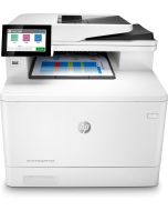 HP LaserJet Managed Color MFP E47528f, Laser, Farbdruck, 600 x 600 DPI, A4, Direktdruck, Weiß