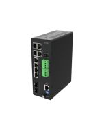 Axis D8208-R - Switch - industriell - managed - 8 x 10 Gigabit Ethernet - Desktop - PoE++ (480 W)