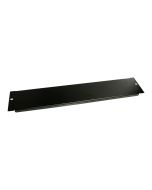 StarTech.com 2 HE Rack Blindblende für 19 Serverschränke und Racks - Blindabdeckung - Schwarz - 2U - 48.3 cm (19")