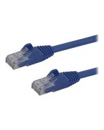 StarTech.com 3m Cat6 Gigabit Snagless RJ45 UTP Patchkabel - Cat 6 Netzwerkkabel mit Schutzmanschette - Blau - Patch-Kabel - RJ-45 (M)