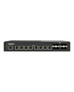 QNAP QSW-IM3216-8S8T - Switch - managed - 8 x 10 Gigabit SFP+ + 8 x 100/1000/2.5G/5G/10GBase-T