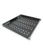 DIGITUS Fachboden mit variablen Befestigungsschienen zum Festeinbau in 483 mm (19")-Schränke