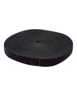 StarTech.com Klettverschluss 7,6m Rolle - Schwarz