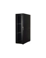 DIGITUS Professional Unique DN-19 SRV-42U-6/12B - Schrank Netzwerkschrank - Schwarz, RAL 9005 - 42HE - 48.3 cm (19")