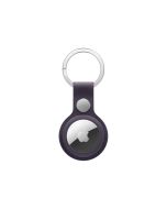 Apple Tasche für Airtag - stainless steel, Microtwill