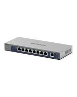 Netgear GS108MX - Switch - unmanaged - 8 x 10/100/1000 + 1 x 10 Gb Ethernet SFP+ (Uplink)