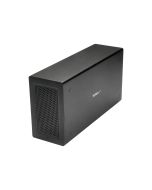 StarTech.com Thunderbolt 3 PCIe Expansion Chassis, External Enclosure Box with 1x PCI-Express Slot, 5K/4K Output Via TB3/DP Ports, TAA