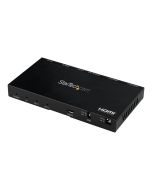 StarTech.com 2 Port HDMI Splitter (4K 60Hz, mit Scaler, HDCP 2.2, EDID Emulation, 7.1 Surround Sound)