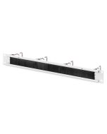 DIGITUS Kabelrangierpanel mit Stahlbügeln und Bürstenleiste für 482,6 mm (19")-Schränke, 1HE