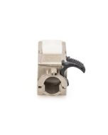 DIGITUS CAT 6A Keystone Modul, geschirmt mit intelligentem Kabelmanager, Set (24 Stück)