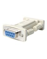 StarTech.com DB9 RS232 Serieller Nullmodem-Adapter – Buchse/Buchse - Nullmodemadapter - DB-9 (W)