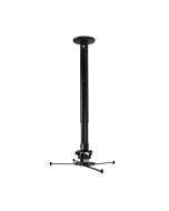 B-TECH BT899XL-AD, Zimmerdecke, 25 kg, Schwarz, 722 - 1122 mm, 360°, -13 - 13°