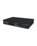 HPE Networking Comware 2150 8p 10M/100M/1G PoE+ 2p SFP 1G 2p SFP+ 1G/10G 125W - Switch - L3 - managed - 8 x 10/100/1000Base-T (PoE+)