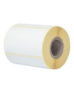 Brother Weiß - 76 x 44 mm 400 Etikett(en) (1 Rolle(n)
