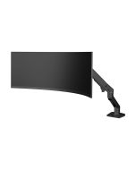 Ergotron HX - Befestigungskit (Gelenkarm) - Konstante Krafttechnologie - für Curved LCD-Display - für extrem tiefe gewölbte Bildschirme - mattschwarz - Bildschirmgröße: bis zu 144,8 cm (bis zu 57 Zoll)