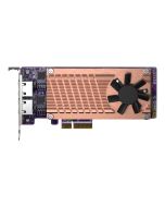QNAP QM2-2P2G2T - Speicher-Controller - M.2 - M.2 NVMe Card / PCIe 3.0 (NVMe)