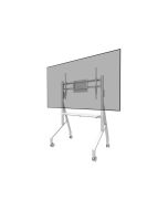 Neomounts Move Go FL50-525WH1 - Wagen - für Flachbildschirm - verriegelbar - Stahl - weiß - Bildschirmgröße: 139.7-218.4 cm (55"-86")